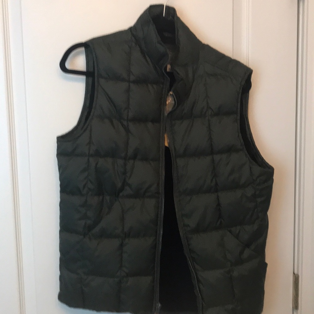 J Crew Men’s Army Green Vest